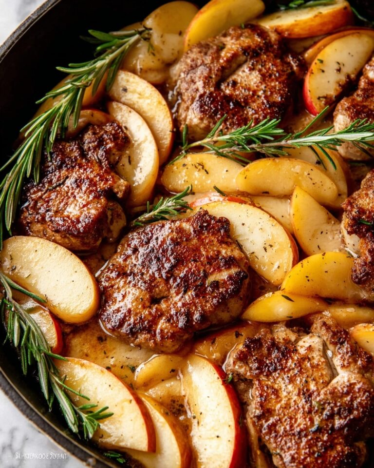 Skillet Apple Cider Chicken Recipe