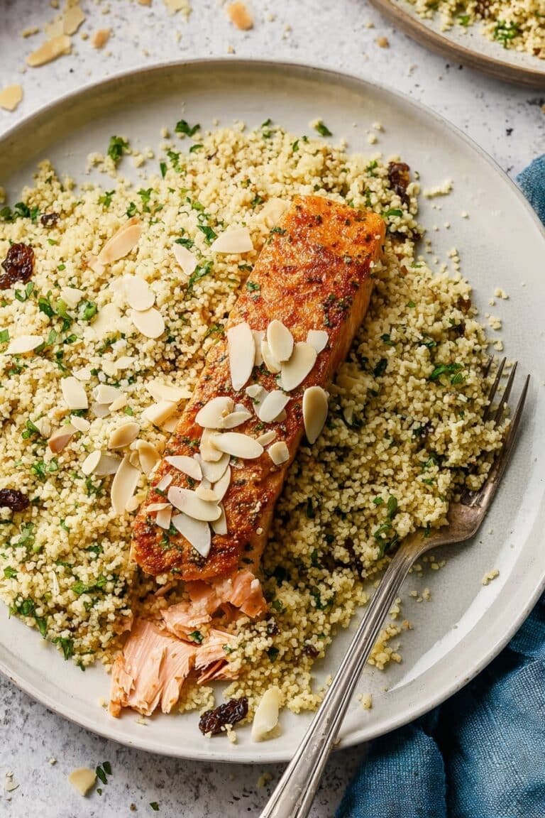 30-Minute Moroccan-Spiced Salmon and Couscous Recipe