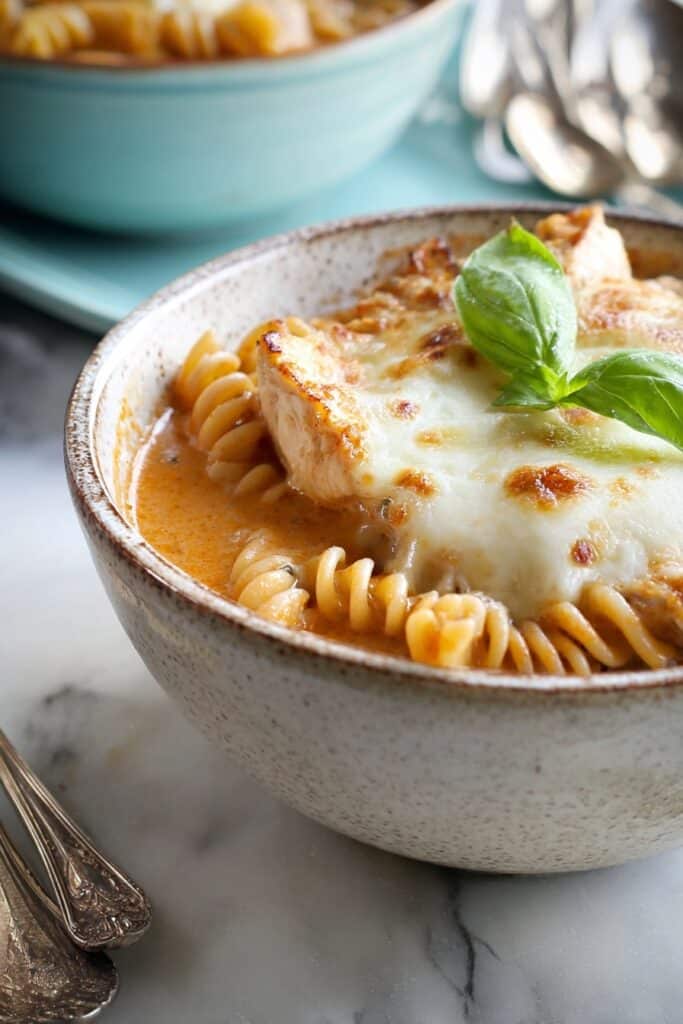 Slow Cooker Chicken Parmesan Soup Recipe