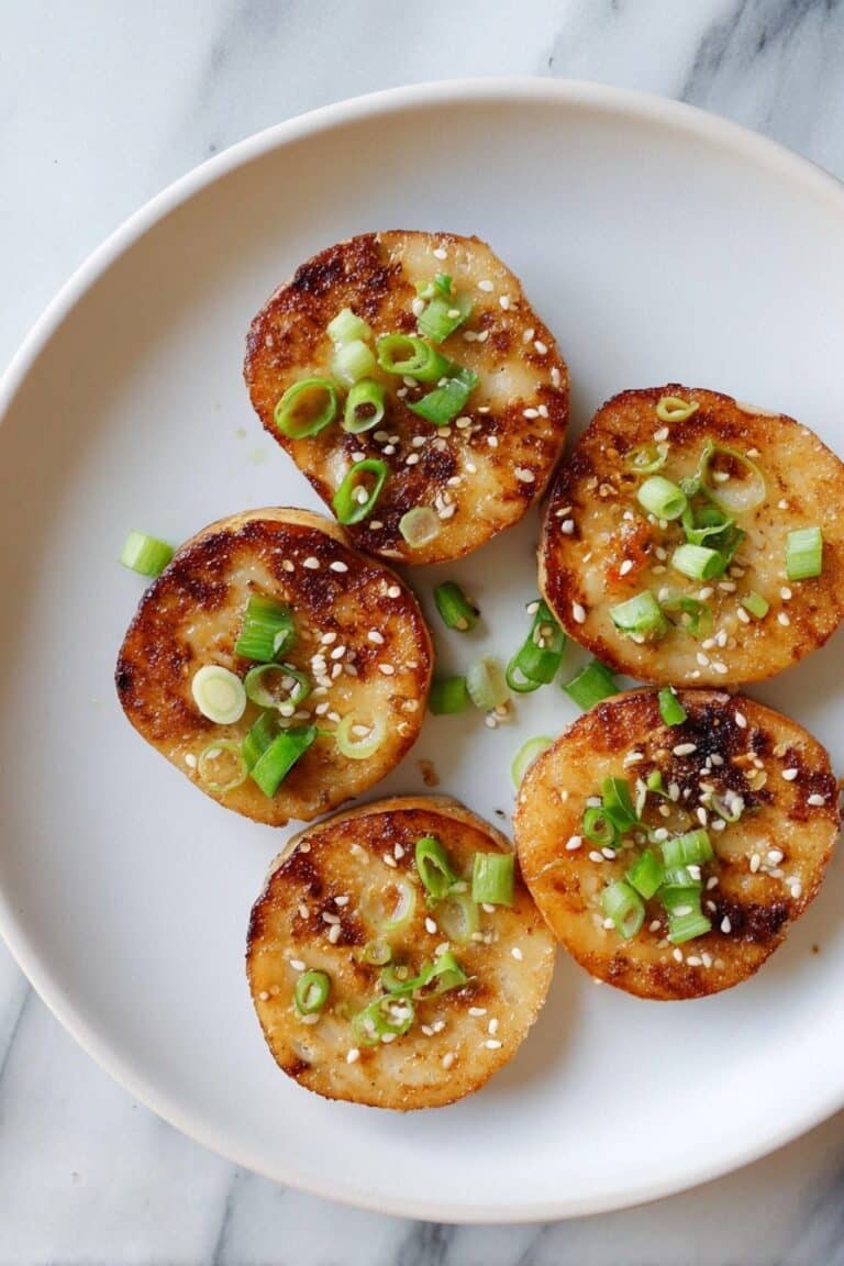 Miso Soy King Oyster Mushroom (Vegan Scallops) Recipe