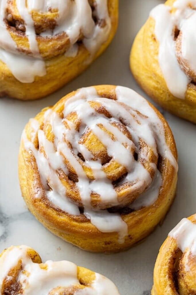 Quick Pumpkin Cinnamon Rolls Recipe