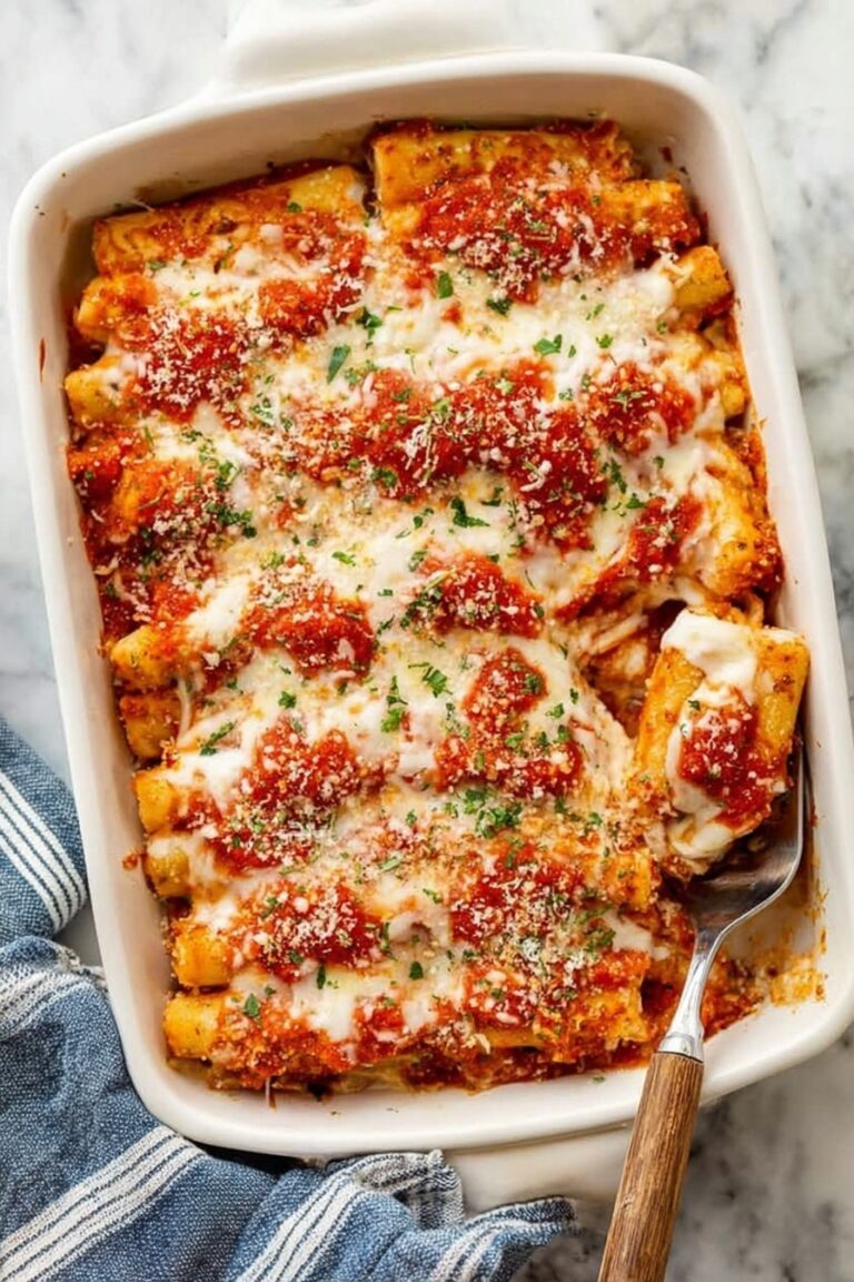 Easy Chicken Parmesan Casserole Recipe