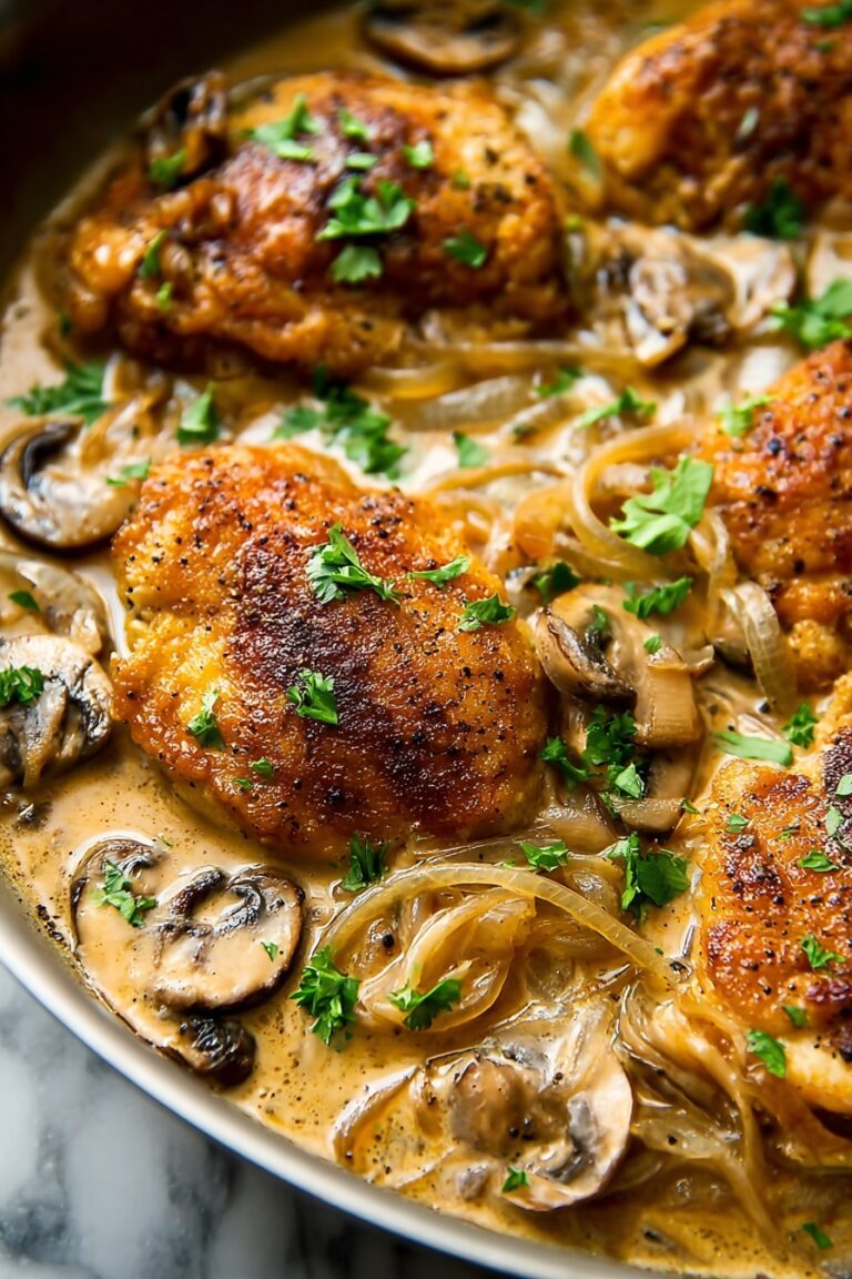 Chicken Marsala with Mushrooms Recipe