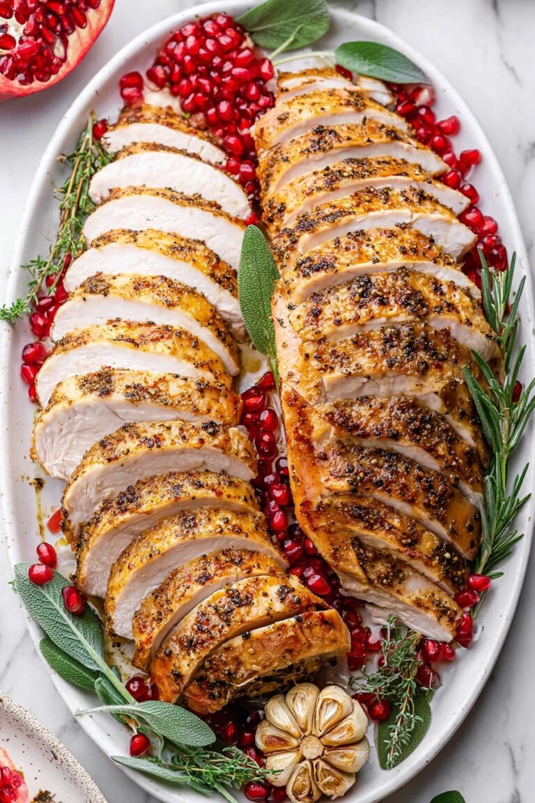 Maple Glazed Turkey Breast Roast Recipe