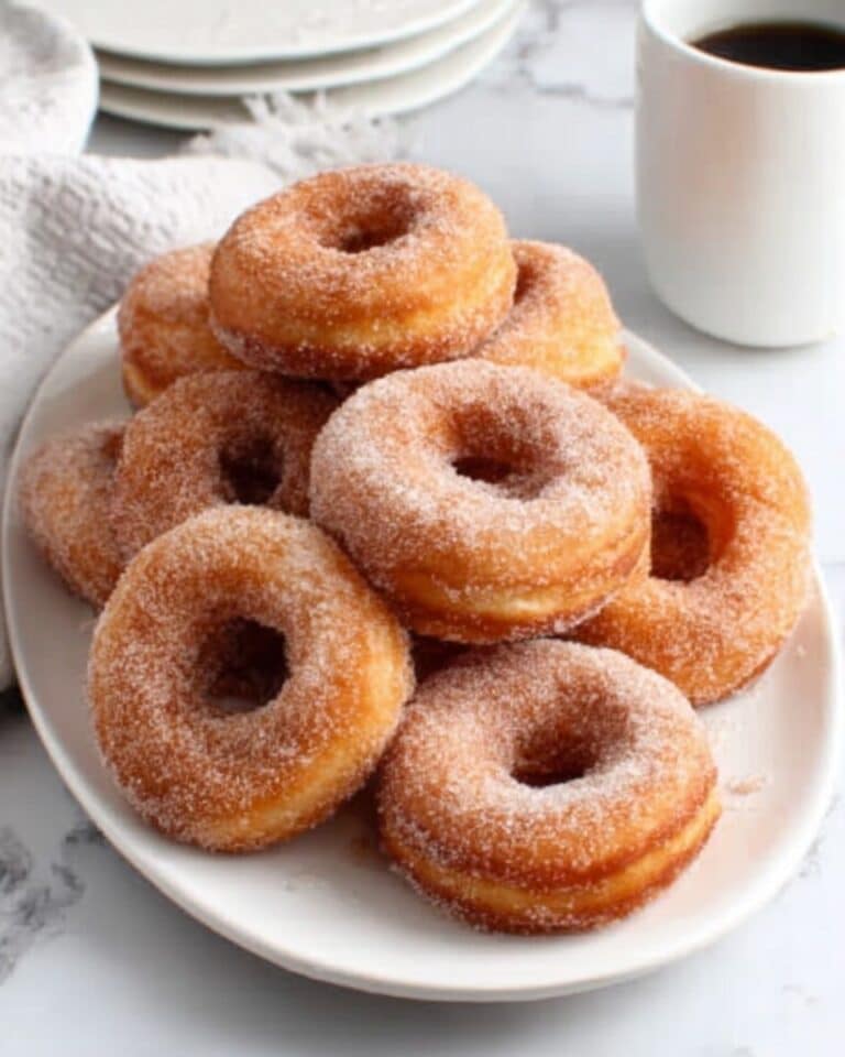 Cinnamon Sugar Doughnuts Recipe