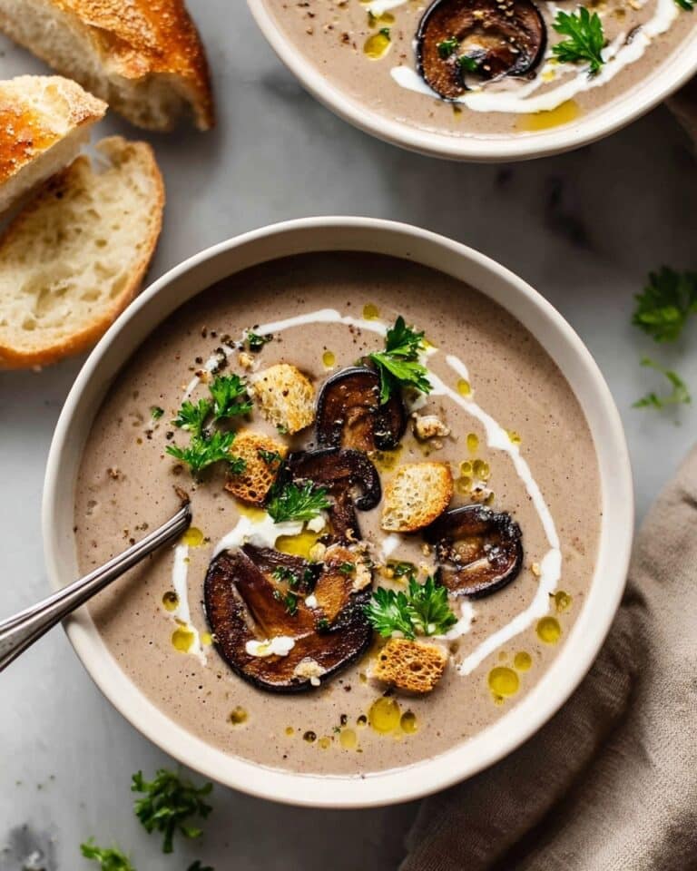 Creamy Mushroom Soup Recipe