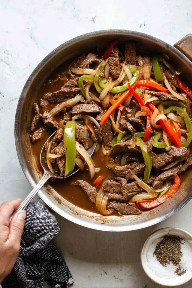 Pepper Steak with Onion Recipe