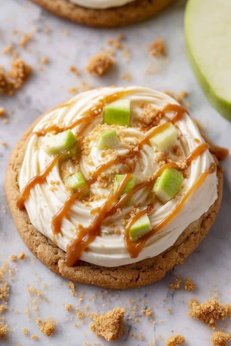 Caramel Apple Cookies – Crumbl Copycat Recipe
