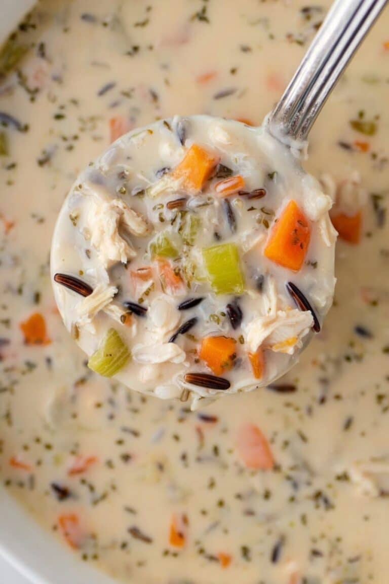 Creamy Chicken and Wild Rice Soup Recipe