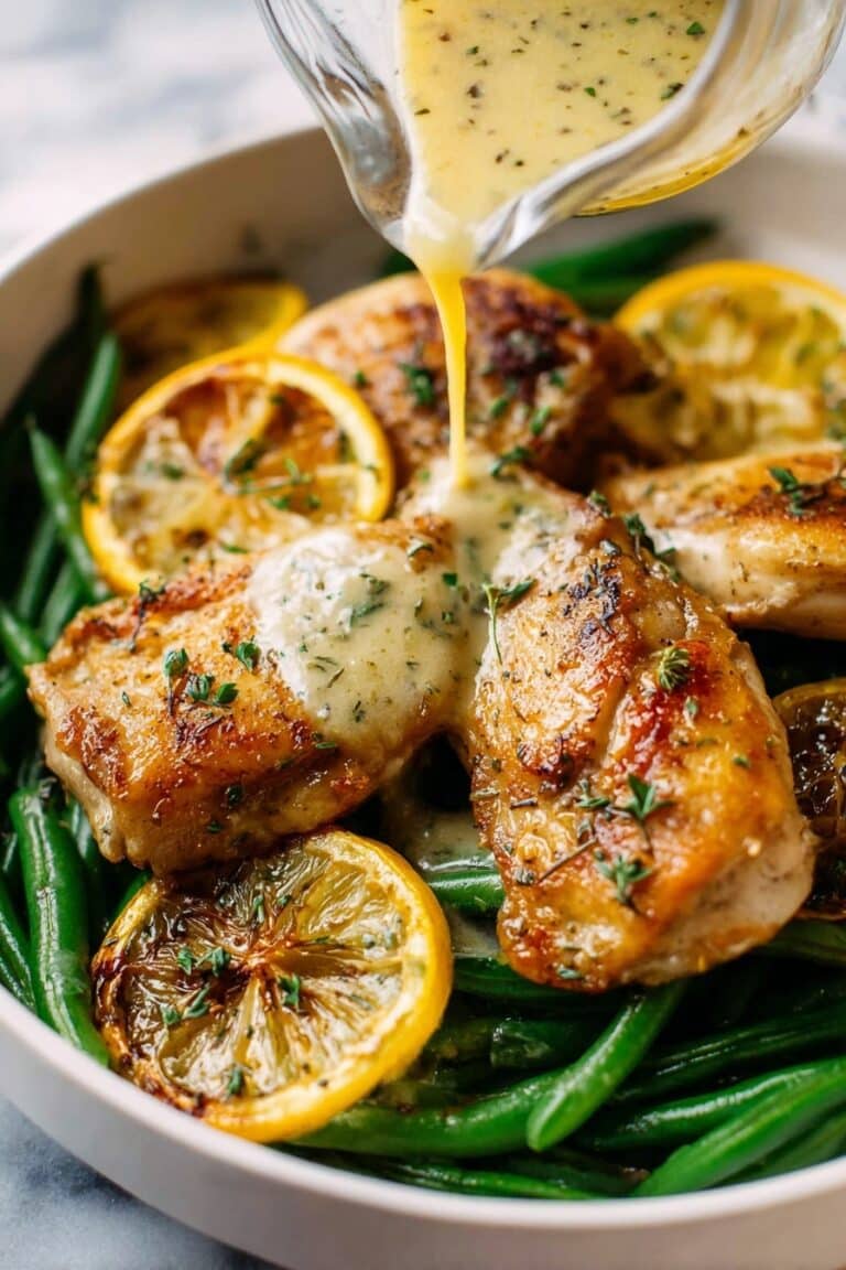 Garlic Lemon Butter Chicken Skillet Recipe
