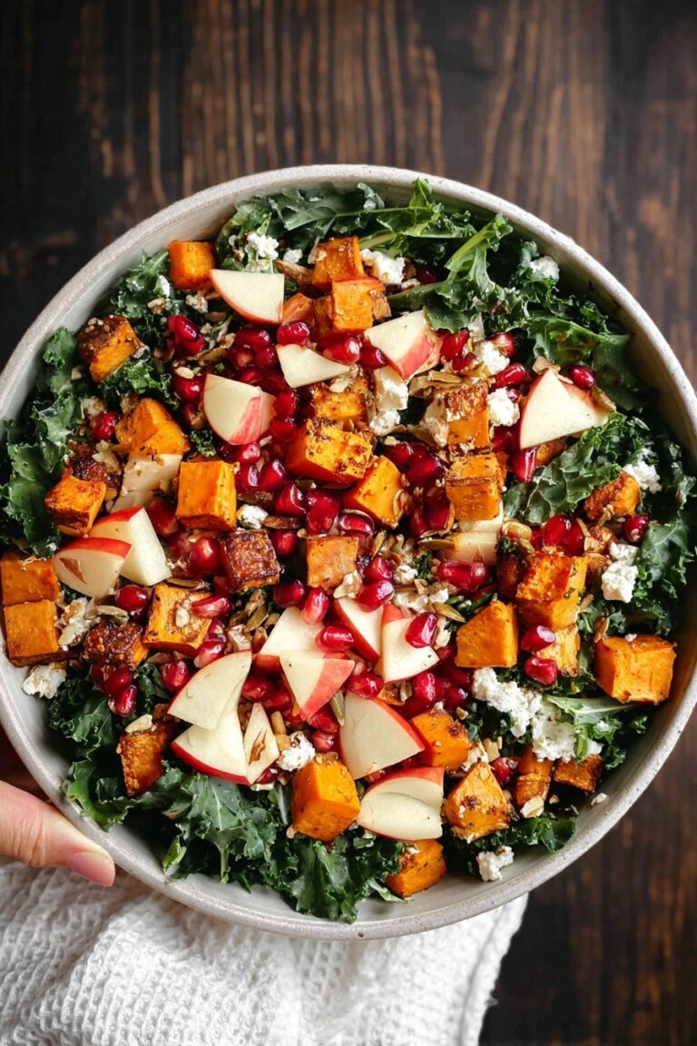 Fall Butternut Squash Apple Salad Recipe