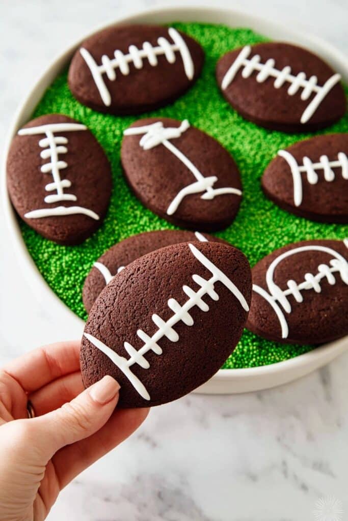 Football Cookies Recipe