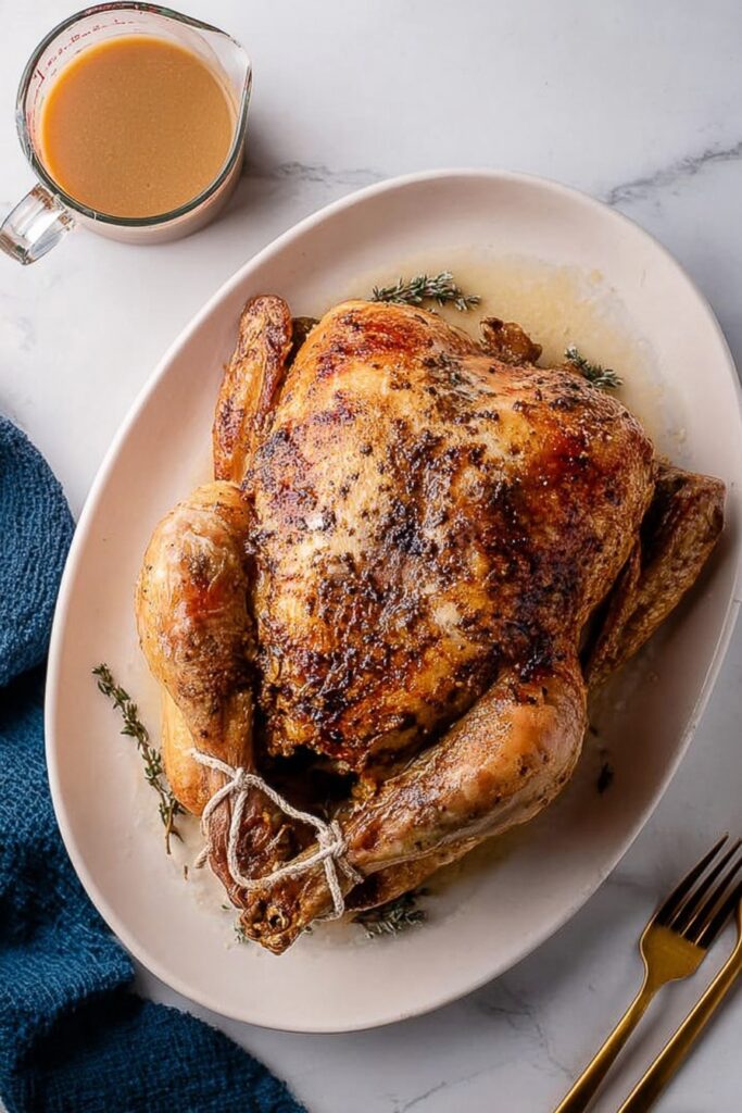 Lemon Herb Roasted Turkey Recipe