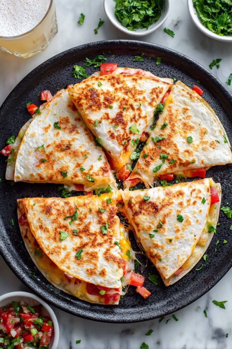 Quick and Easy Cheese Quesadilla Recipe