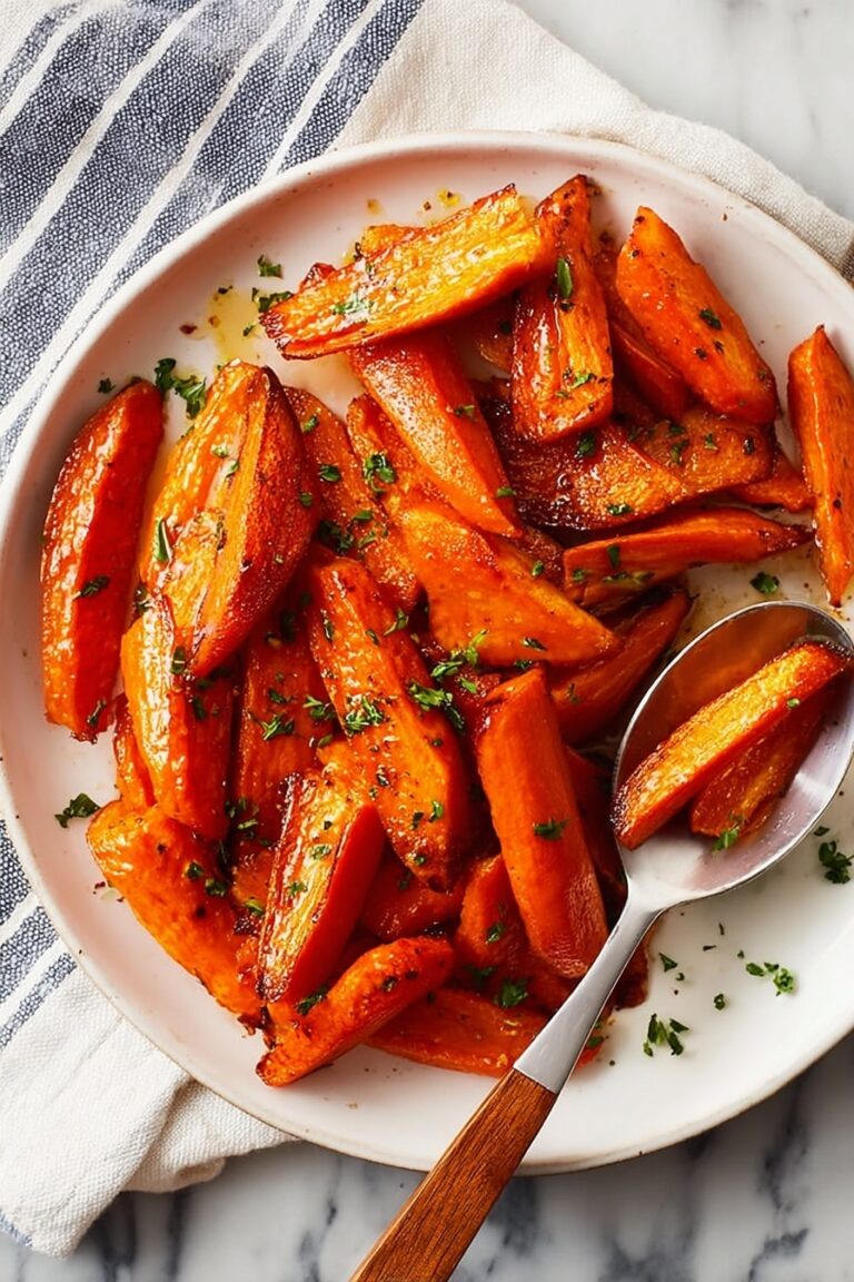Sweet and Savory Roasted Carrots Recipe