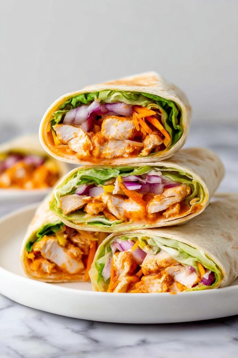 Buffalo Chicken Wraps Recipe