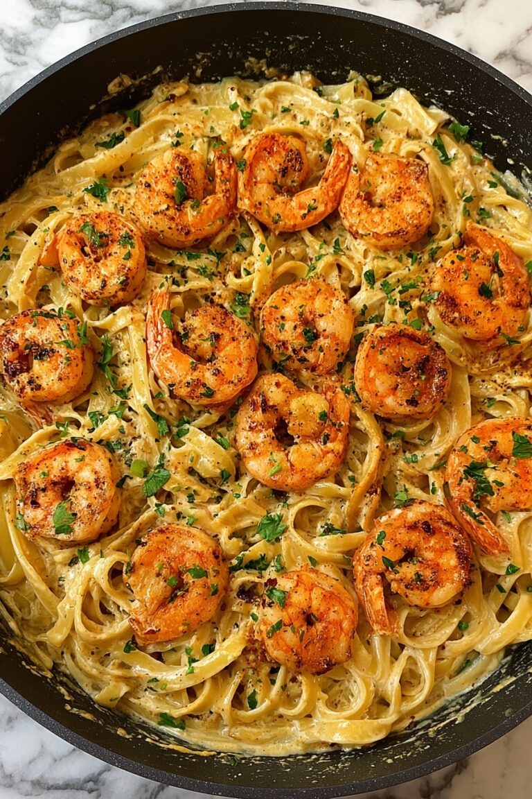 Cajun Shrimp Fettuccine Recipe
