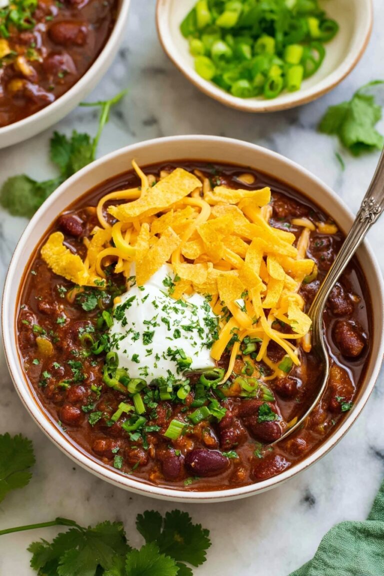 Easy Ground Beef Chili Recipe