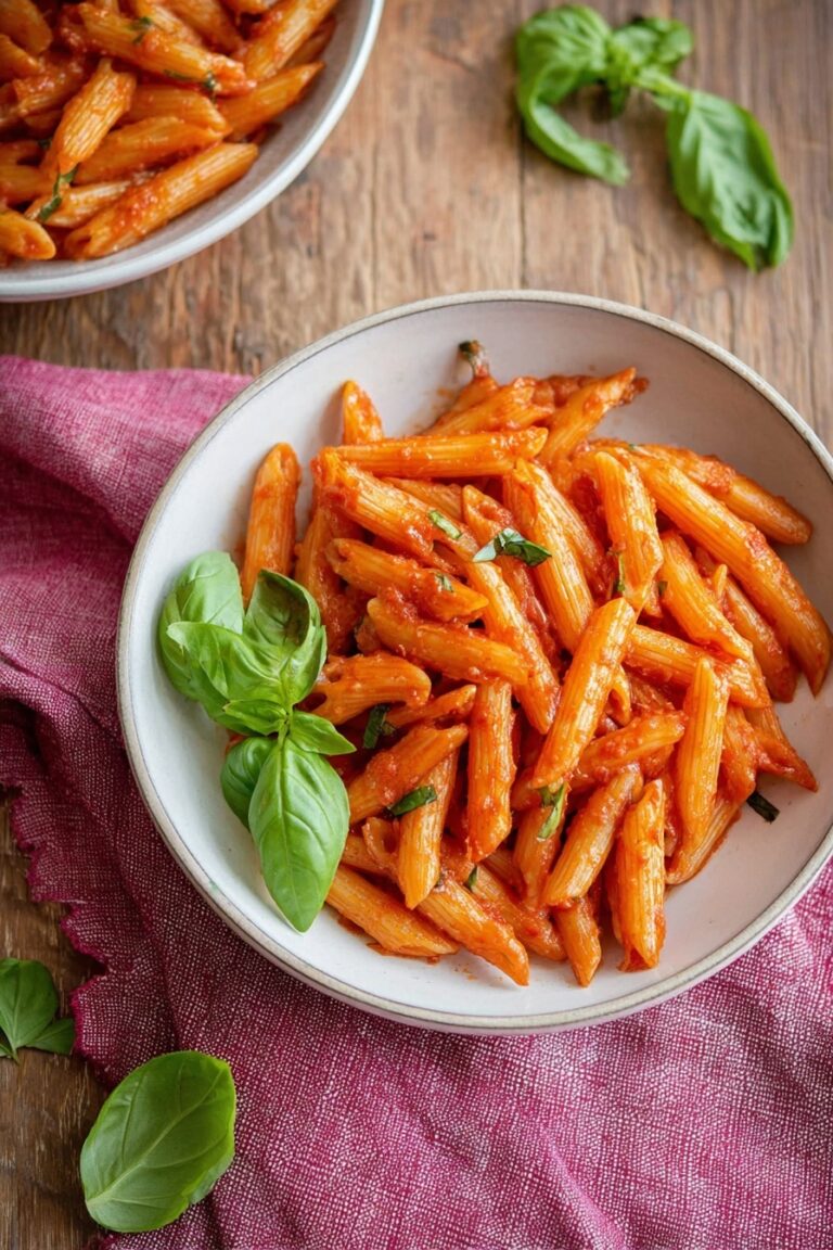 Quick Penne Pomodoro Pasta Recipe