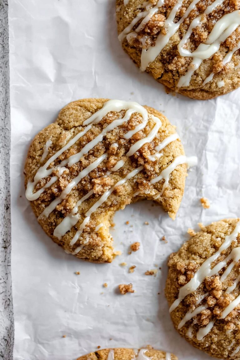 Cinnamon Coffee Cake Cookies Recipe