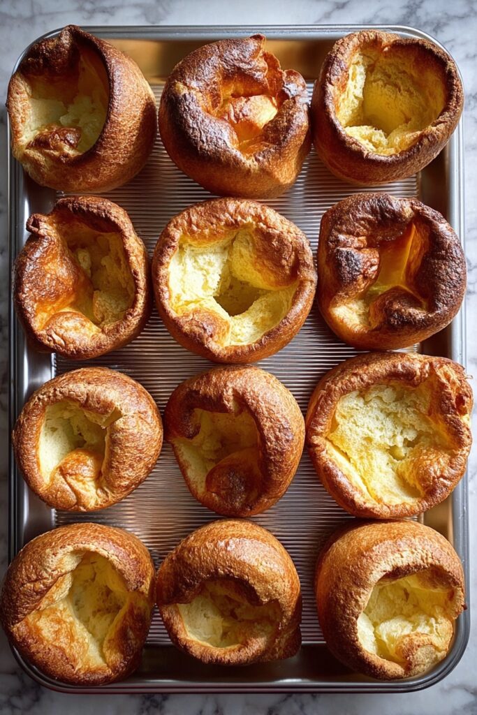 Fluffy Popovers with Lofty Rise Recipe