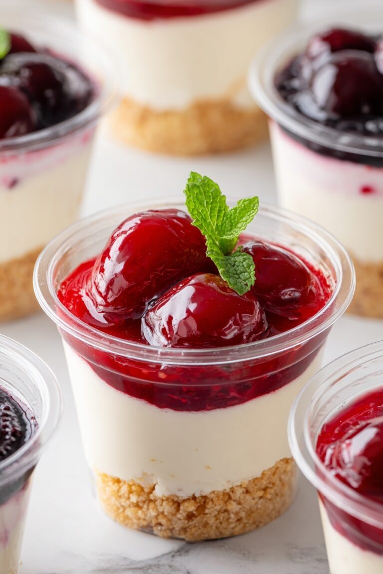 No-Bake Cheesecake Cups Recipe