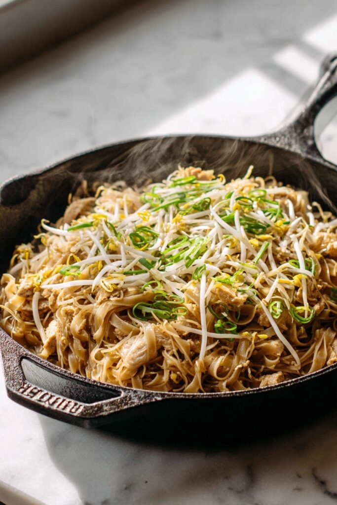 Easy Chicken Pad Thai Recipe