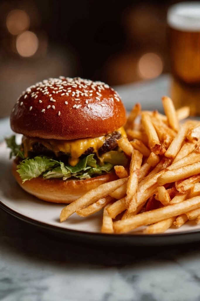 Juicy Cheeseburger Recipe with Special Sauce Recipe