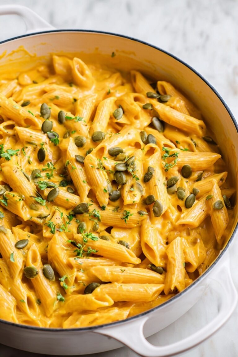 Creamy Pumpkin Pasta Recipe