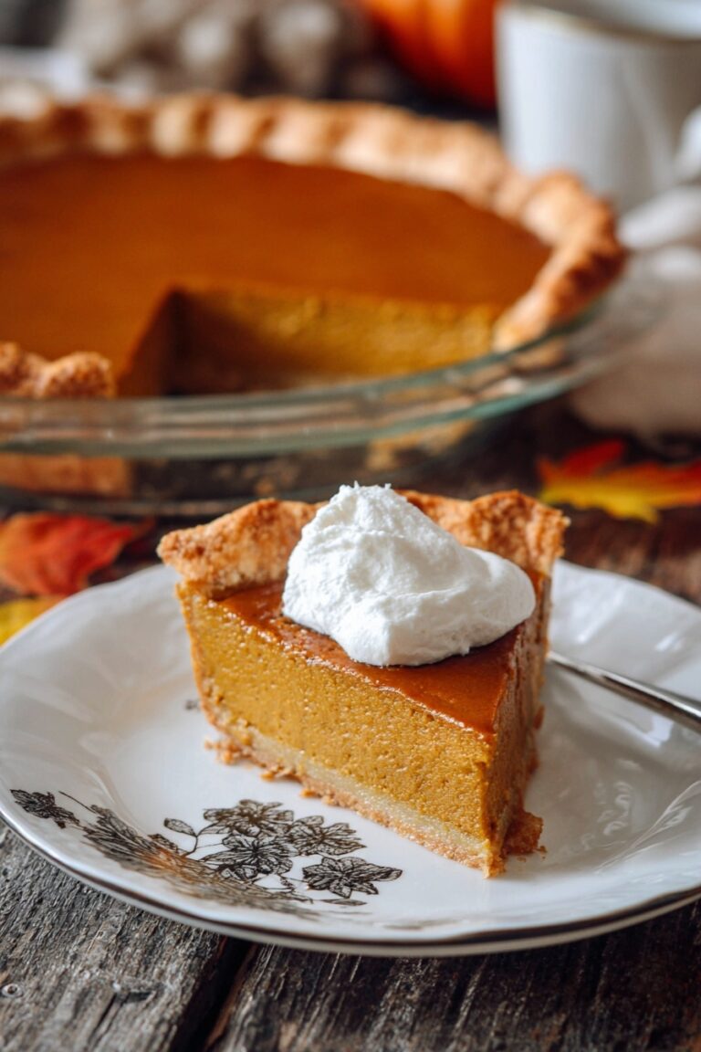 Butternut Squash Pie Recipe
