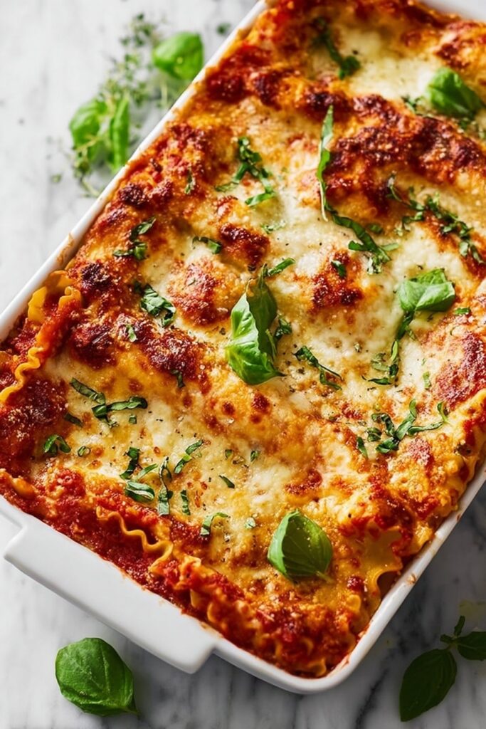 Vegetarian Roasted Vegetable Lasagna Recipe