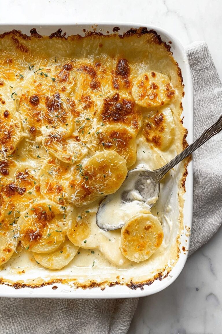 Creamy Cheesy Scalloped Potatoes Recipe