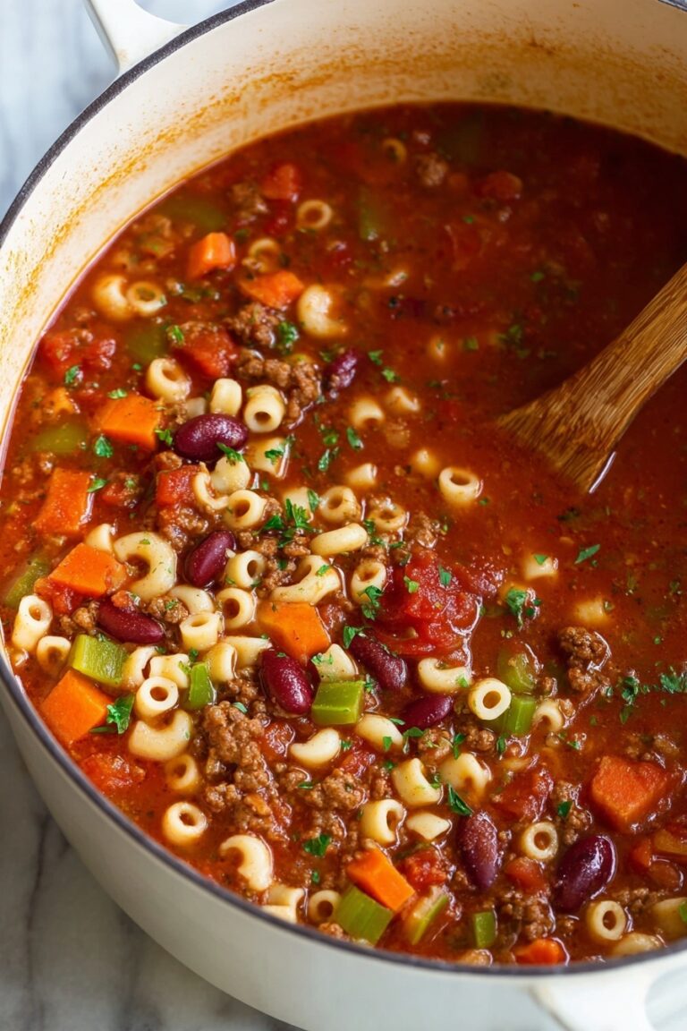 Creamy Pasta e Fagioli Soup Recipe