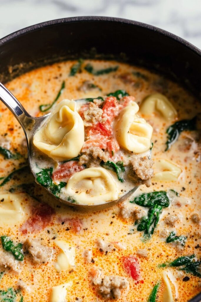 Italian Sausage Tortellini Soup Recipe