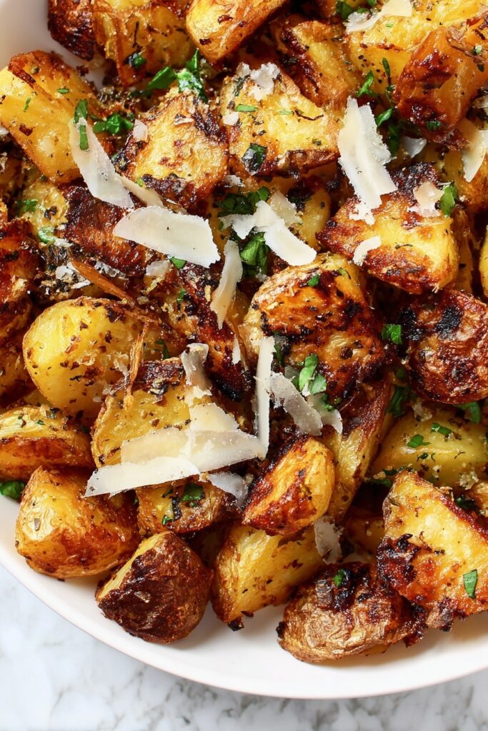 Garlic Rosemary Roasted Potatoes Recipe