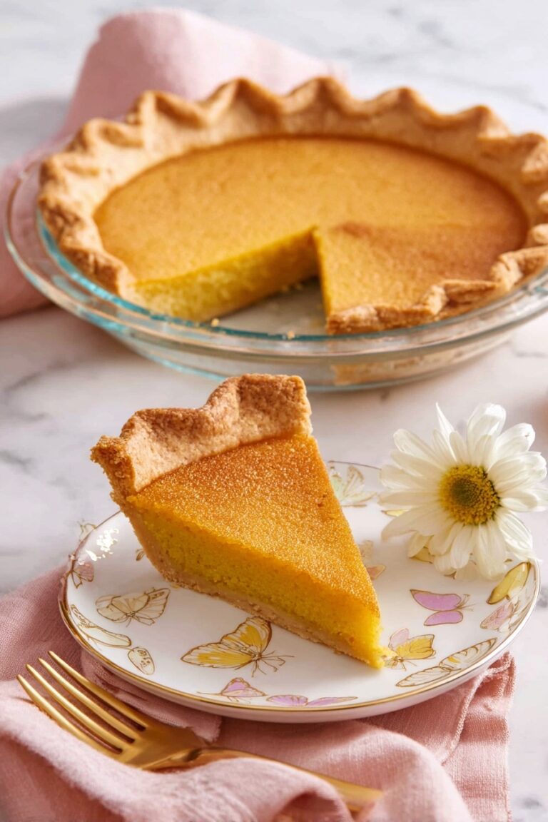 Classic Chess Pie Recipe
