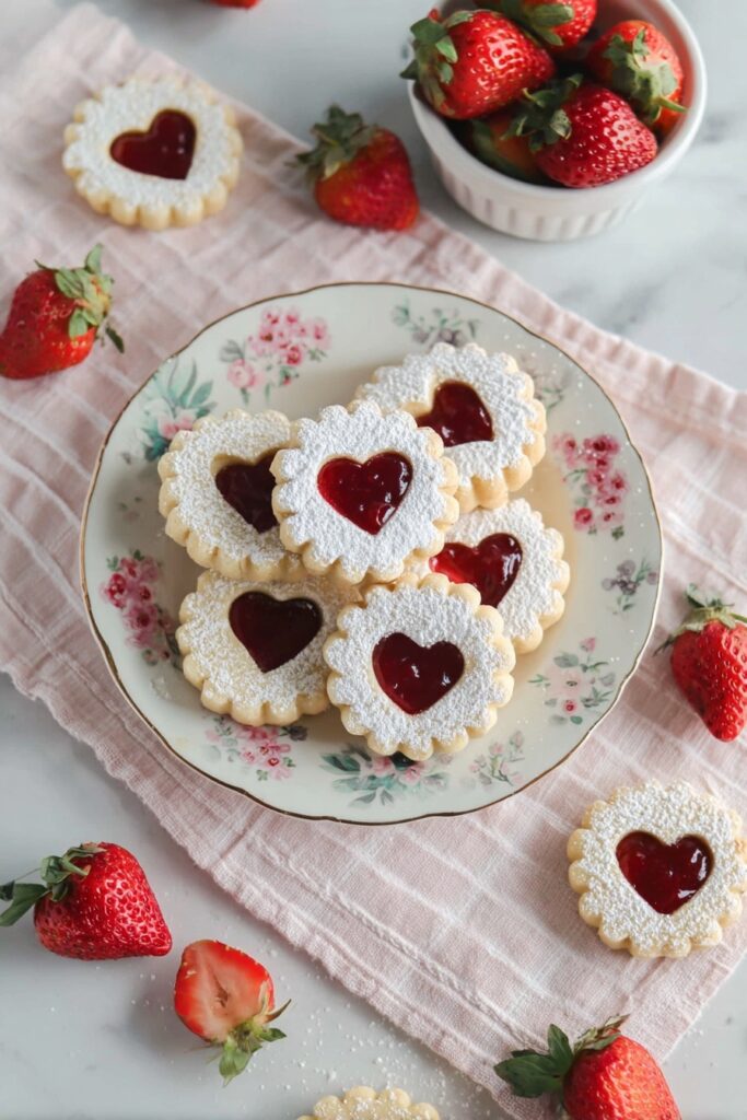 Easy Raspberry Jam Linzer Cookies Recipe