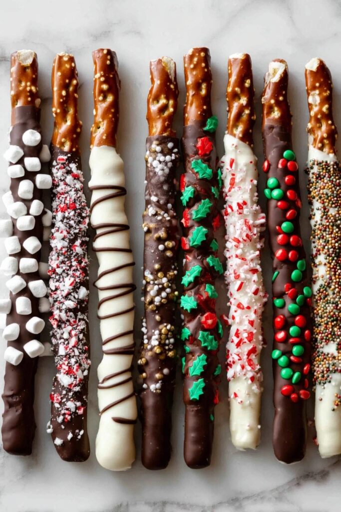 Chocolate Covered Pretzel Rods Tutorial Recipe
