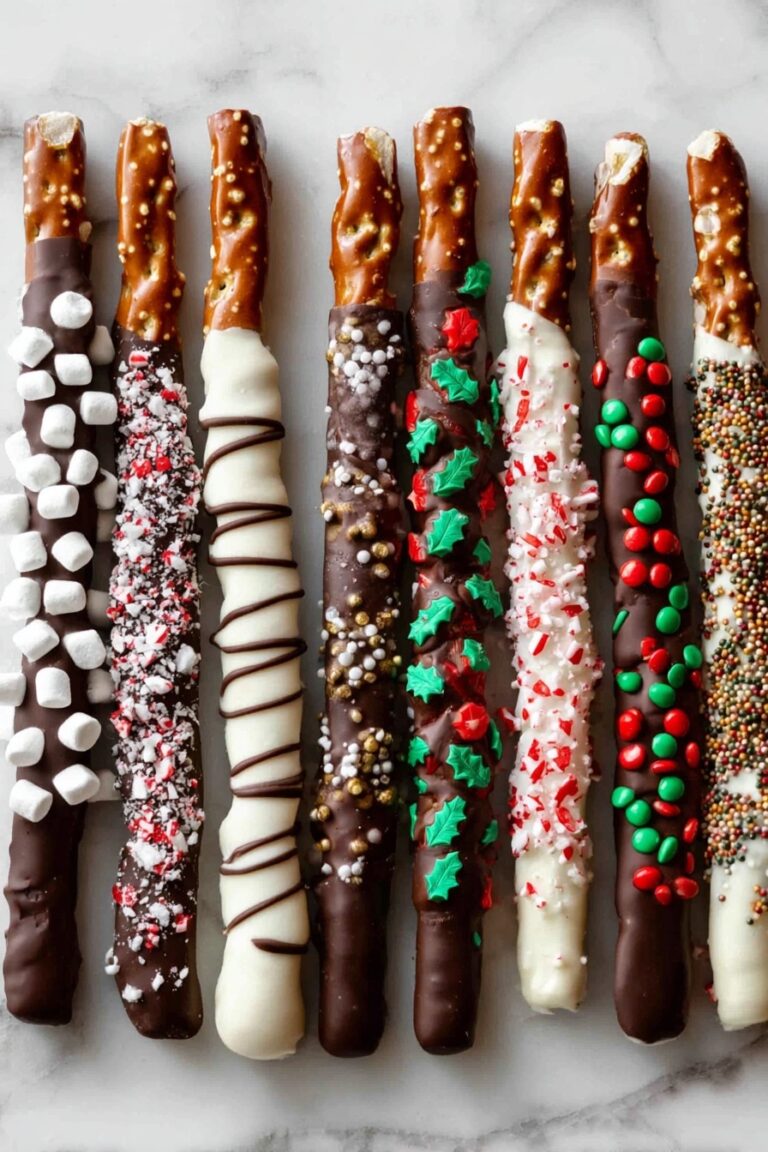 Chocolate Covered Pretzel Rods Tutorial Recipe