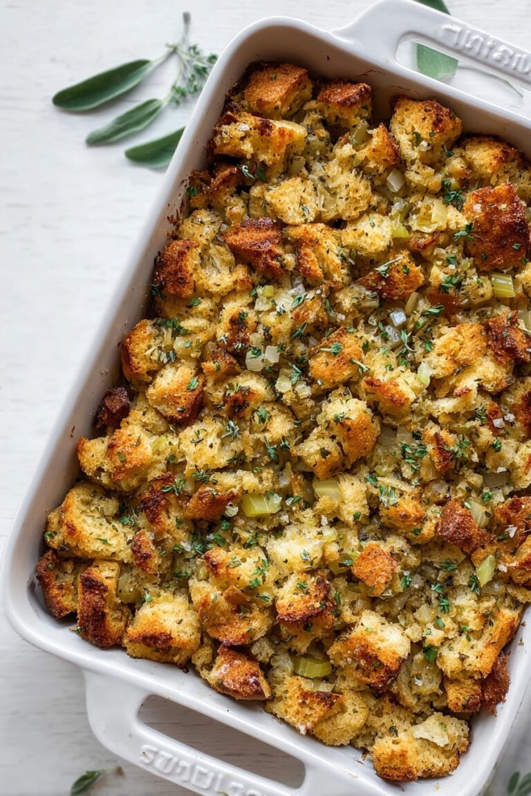 Buttery Herb Stuffing Recipe