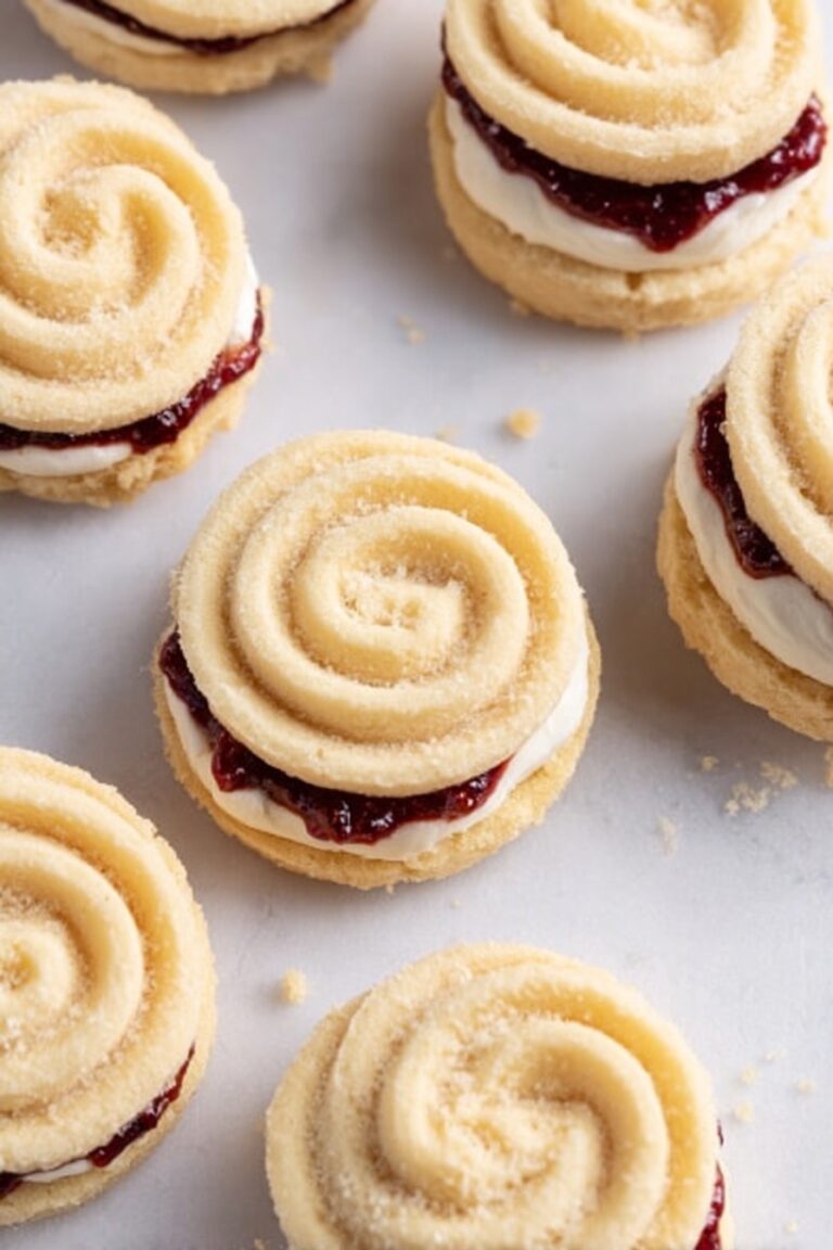 Delicious Viennese Whirls Cookies Recipe
