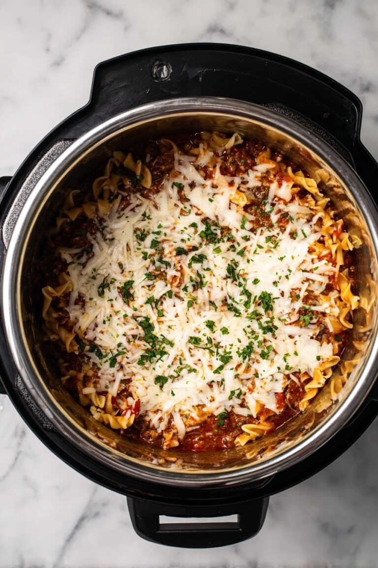 Instant Pot Lasagna Recipe