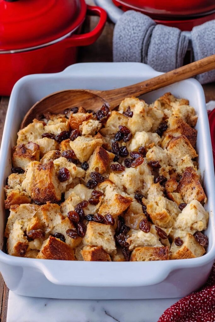 Cranberry Bread Pudding Recipe