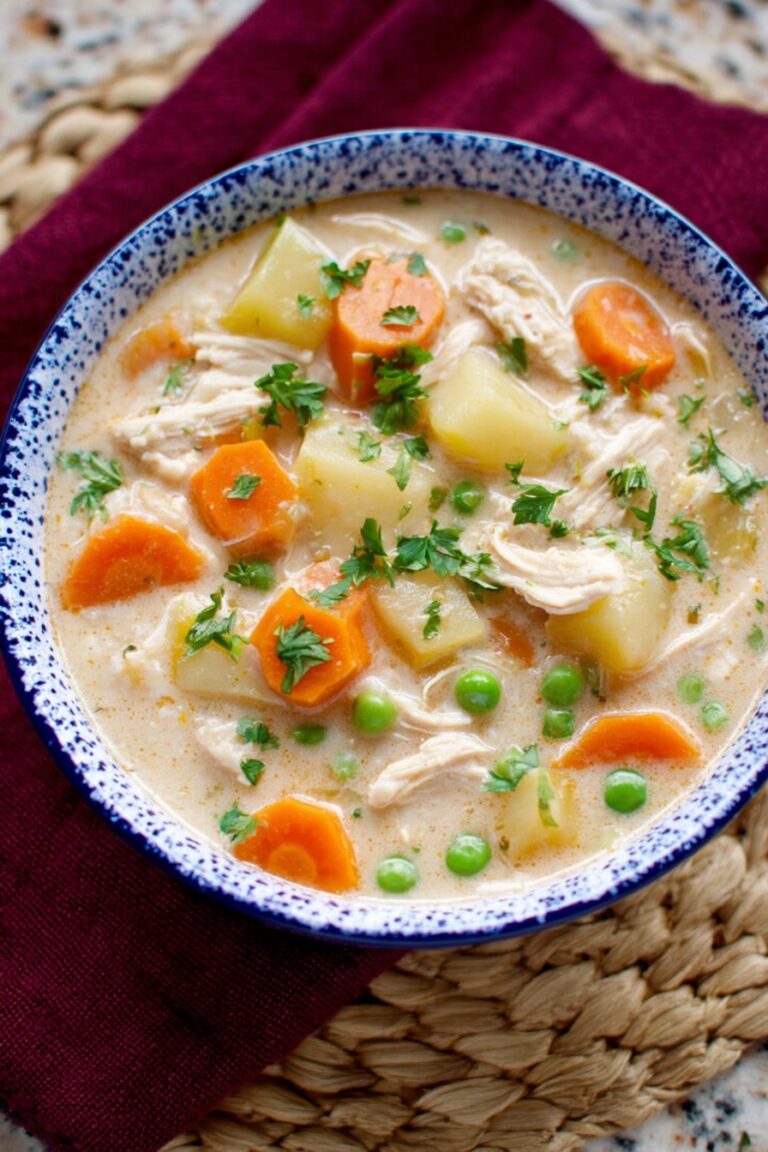 Creamy Slow Cooker Chicken Stew Recipe